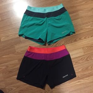 Marmot running shorts